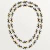 Collana Geometrie & Contrastes, onice, multi-wear, pavé