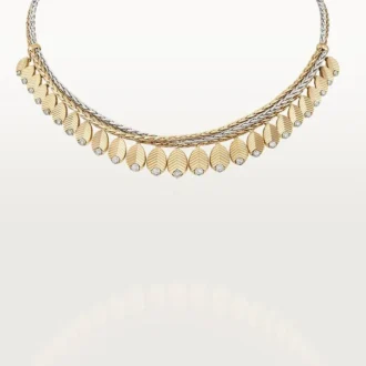 Collana Grain De Cafe, diamanti