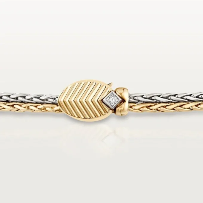 Collana Grain De Cafe, diamanti