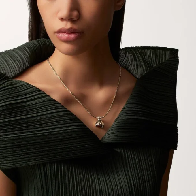 Collana Grain De Cafe, diamanti
