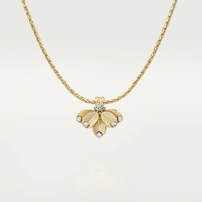 Collana Grain De Cafe, diamanti