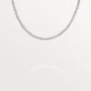 Collana Lignes Essentielles, diamanti taglio brillante
