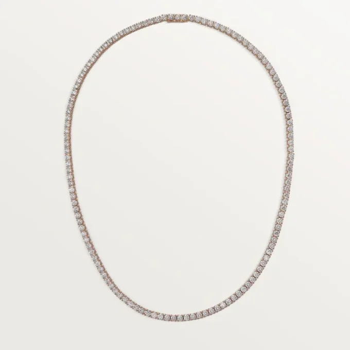 Collana Lignes Essentielles, diamanti taglio brillante