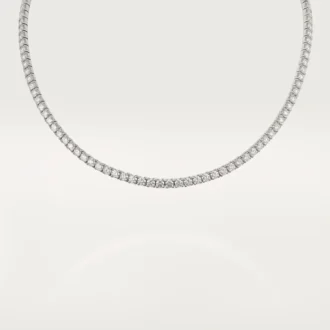 Collana Lignes Essentielles, diamanti taglio brillante