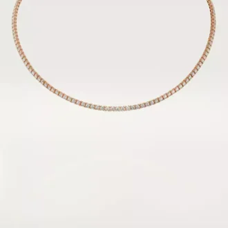Collana Lignes Essentielles, diamanti taglio brillante