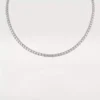 Collana Lignes Essentielles, diamanti taglio brillante