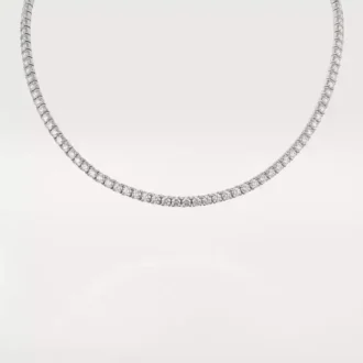 Collana Lignes Essentielles, diamanti taglio brillante