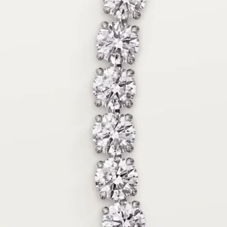 Collana Lignes Essentielles, diamanti taglio brillante