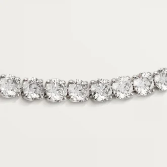 Collana Lignes Essentielles, diamanti taglio brillante
