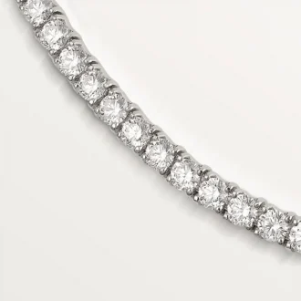 Collana Lignes Essentielles, diamanti taglio brillante