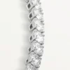 Collana Lignes Essentielles, diamanti taglio brillante
