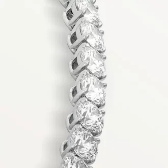 Collana Lignes Essentielles, diamanti taglio brillante
