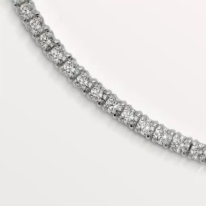 Collana Lignes Essentielles, diamanti taglio brillante