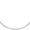 Collana Lignes Essentielles, diamanti taglio ovale