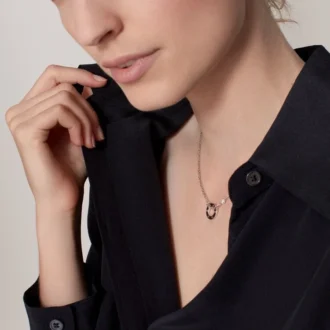 Collana Love, 2 diamanti – Oro bianco, Diamanti – Cartier
