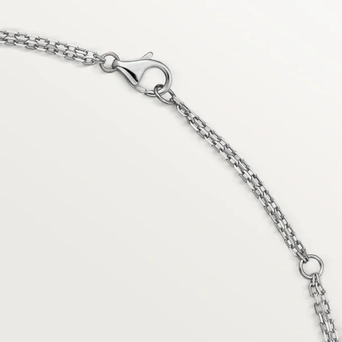 Collana Love, 2 diamanti – Oro bianco, Diamanti – Cartier