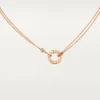 Collana Love, 2 diamanti – Oro rosa, Diamanti – Cartier