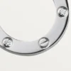 Collana Love, 3 diamanti – Oro bianco, Diamanti – Cartier