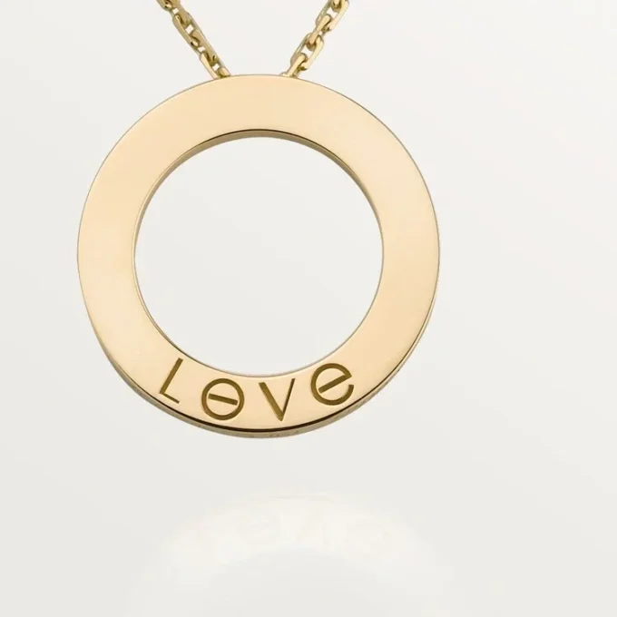 Collana Love, 3 diamanti – Oro giallo, Diamanti – Cartier