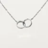 Collana Love, Diamanti – Oro bianco, Diamanti – Cartier
