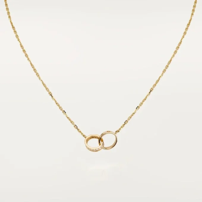 Collana Love, Diamanti – Oro giallo, Diamanti – Cartier