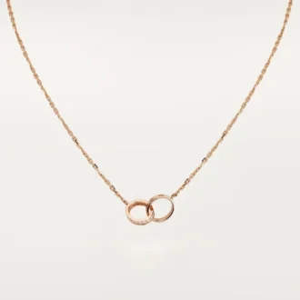 Collana Love, Diamanti – Oro rosa, Diamanti – Cartier