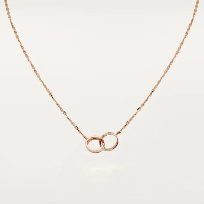 Collana Love, Diamanti – Oro rosa, Diamanti – Cartier