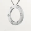 Collana Love – Oro bianco – Cartier