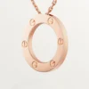 Collana Love – Oro rosa – Cartier