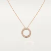 Collana Love – Oro rosa, diamanti – Cartier