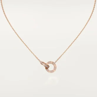 Collana Love – Oro rosa, diamanti – Cartier