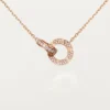 Collana Love – Oro rosa, diamanti – Cartier