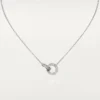 Collana Love, pavé di diamanti – Oro bianco, Diamanti – Cartier