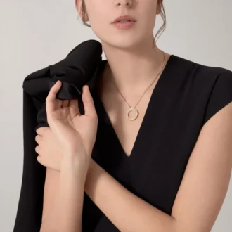 Collana Love, pavé di diamanti – Oro giallo, diamanti – Cartier
