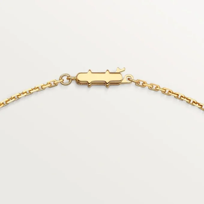 Collana Love, pavé di diamanti – Oro giallo, diamanti – Cartier
