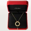 Collana Love, pavé di diamanti – Oro giallo, diamanti – Cartier
