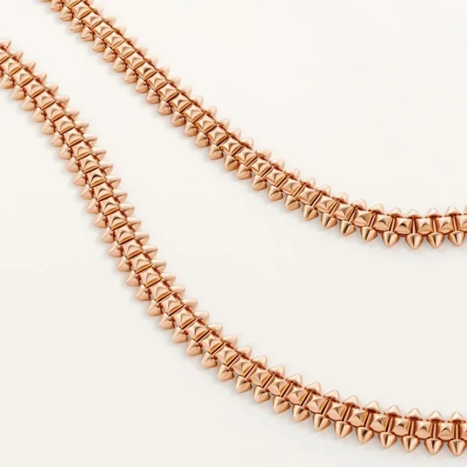 Collana lunga Clash De Cartier, flessibile, modello piccolo