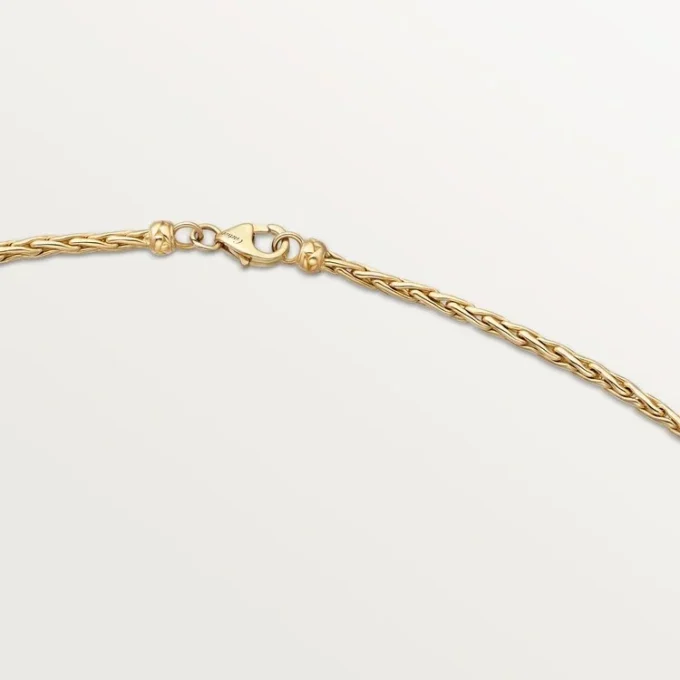 Collana lunga Grain De Cafe, diamanti