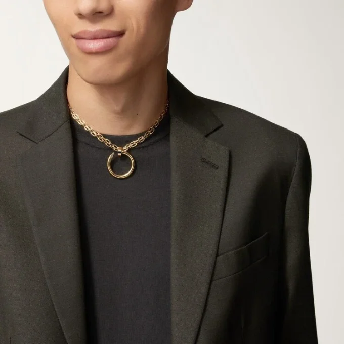 Collana lunga Juste Un Clou, multiuso, modello extra-large
