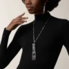 Collana lunga Panthere De Cartier, rubino, multi-wear, modello grande, pavé