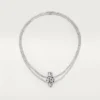 Collana Panthere De Cartier, multi-wear, pavé