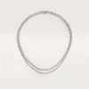 Collana Panthere De Cartier, multi-wear, pavé