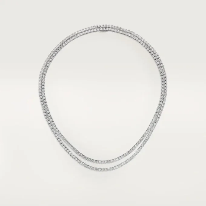 Collana Panthere De Cartier, multi-wear, pavé
