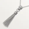 Collana Panthere De Cartier – Oro bianco, lacca nera, smeraldi, onice, diamanti – Cartier