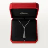 Collana Panthere De Cartier – Oro bianco, lacca nera, smeraldi, onice, diamanti – Cartier