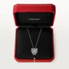Collana Panthere De Cartier – Oro bianco, smeraldi, diamanti, onice – Cartier