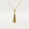 Collana Panthere De Cartier – Oro giallo, lacca nera, granati tsavoriti, onice, diamanti – Cartier