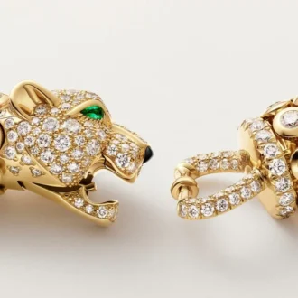 Collana Panthere De Cartier, pavé