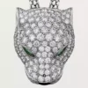 Collana Panthere De Cartier, pavé