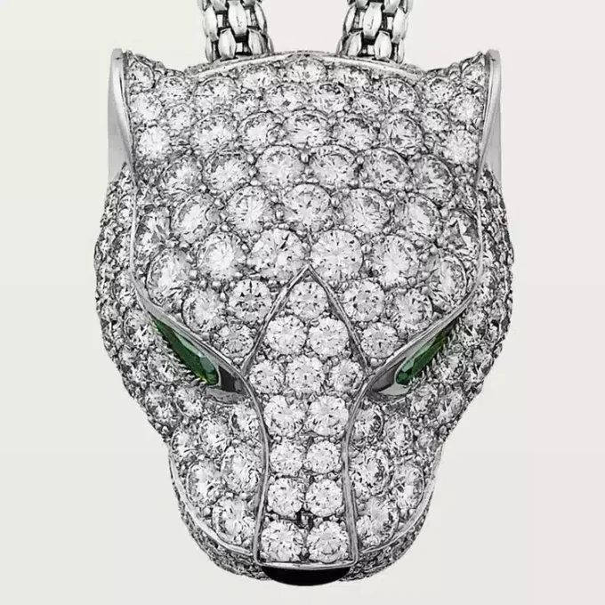 Collana Panthere De Cartier, pavé